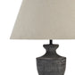 Charcoal Urn Table Lamp