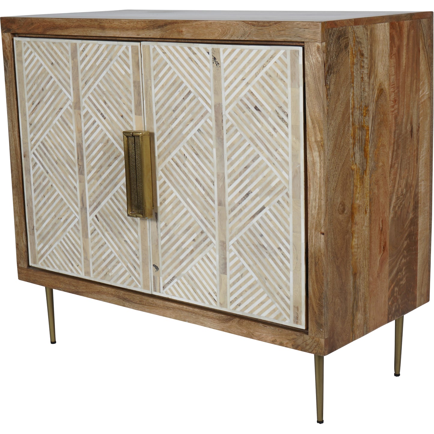 Bone Inlay Sideboard Cabinet - Natural Collection