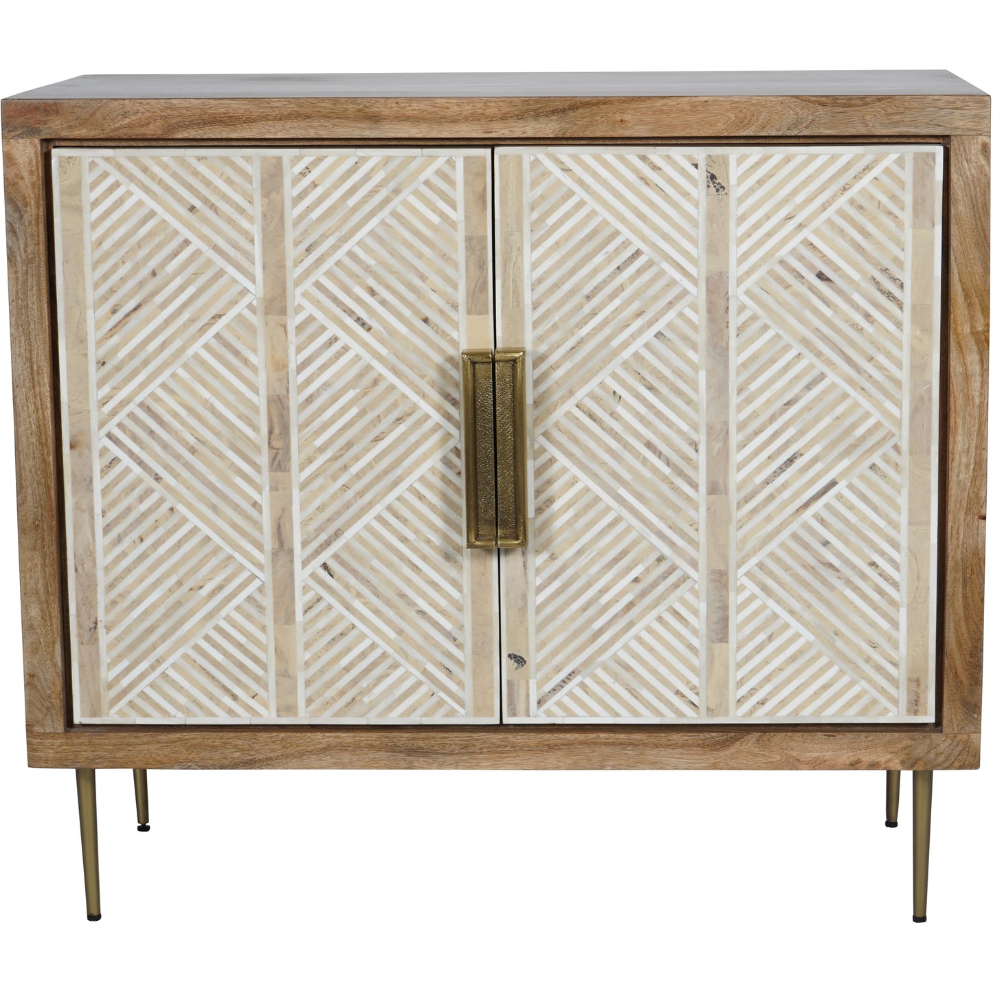 Bone Inlay Sideboard Cabinet - Natural Collection