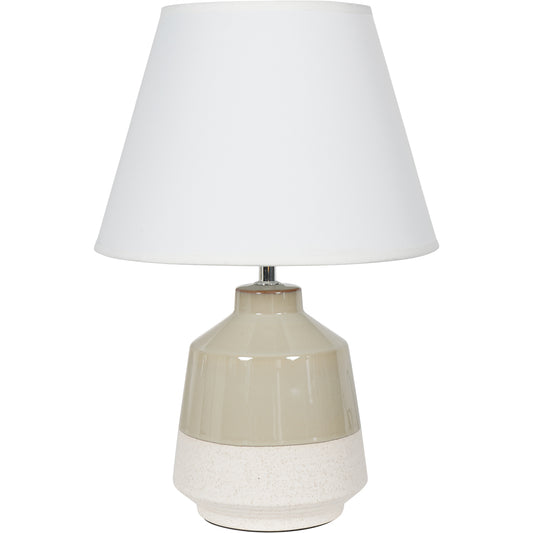 Dipped Glaze Pale Geen Table Lamp - Small