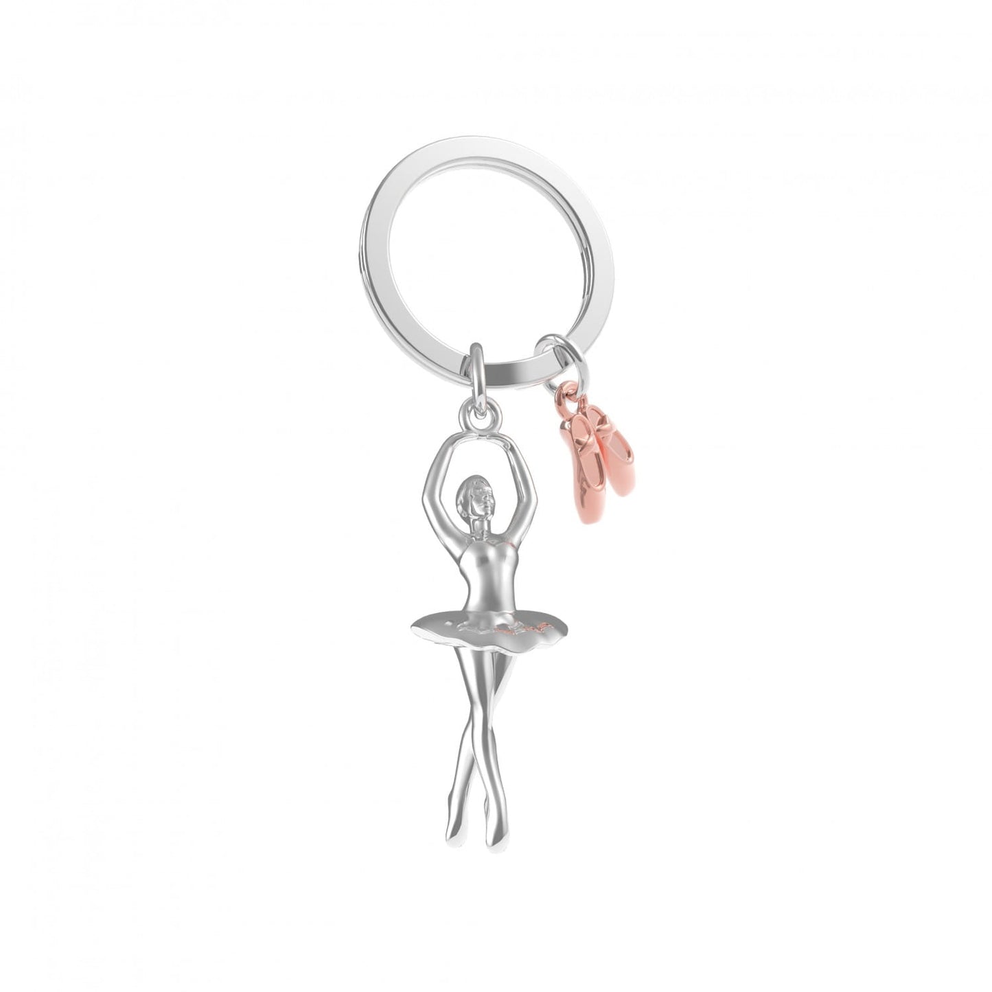 Ballerina & Ballet Shoes Keyring