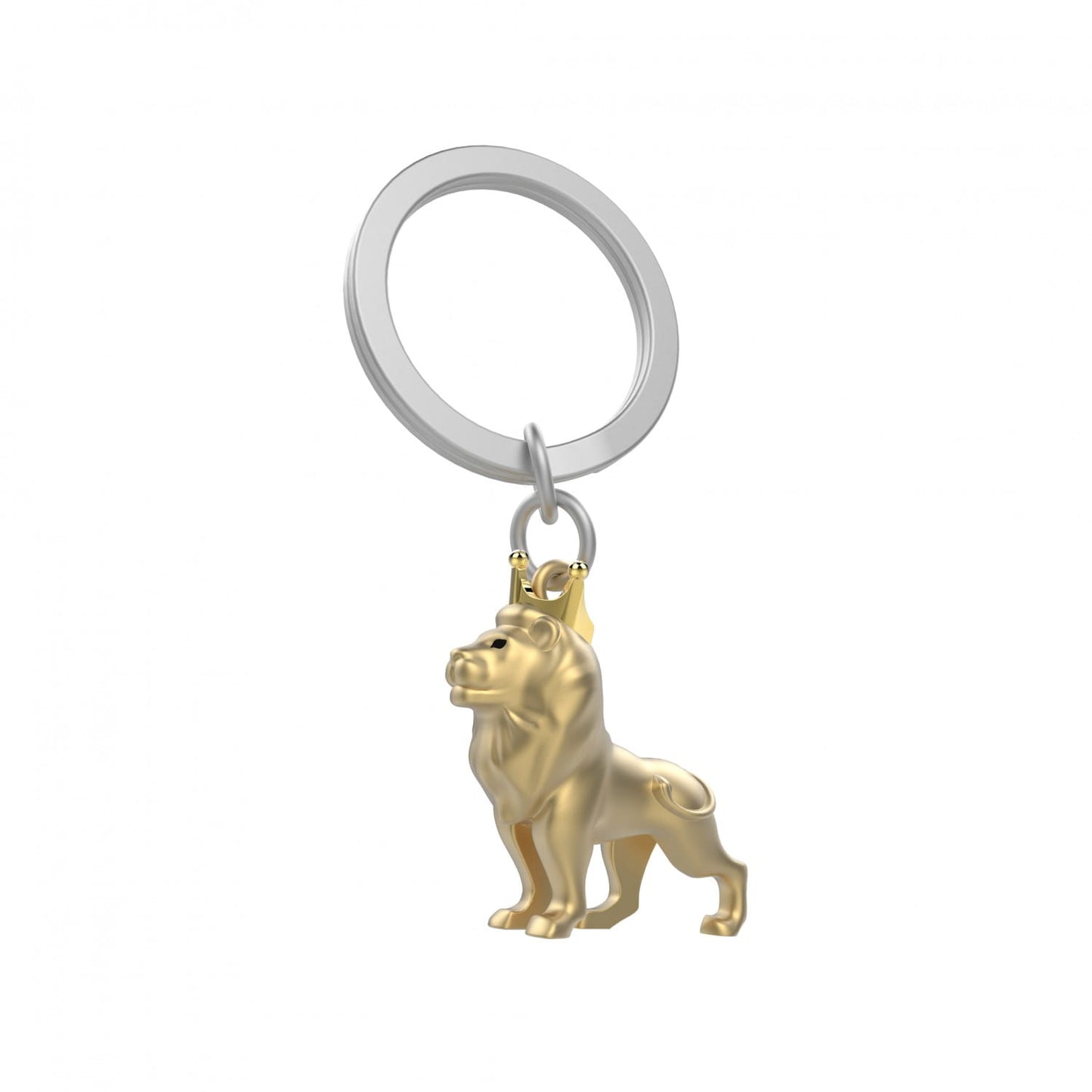 Gold Lion Keyring