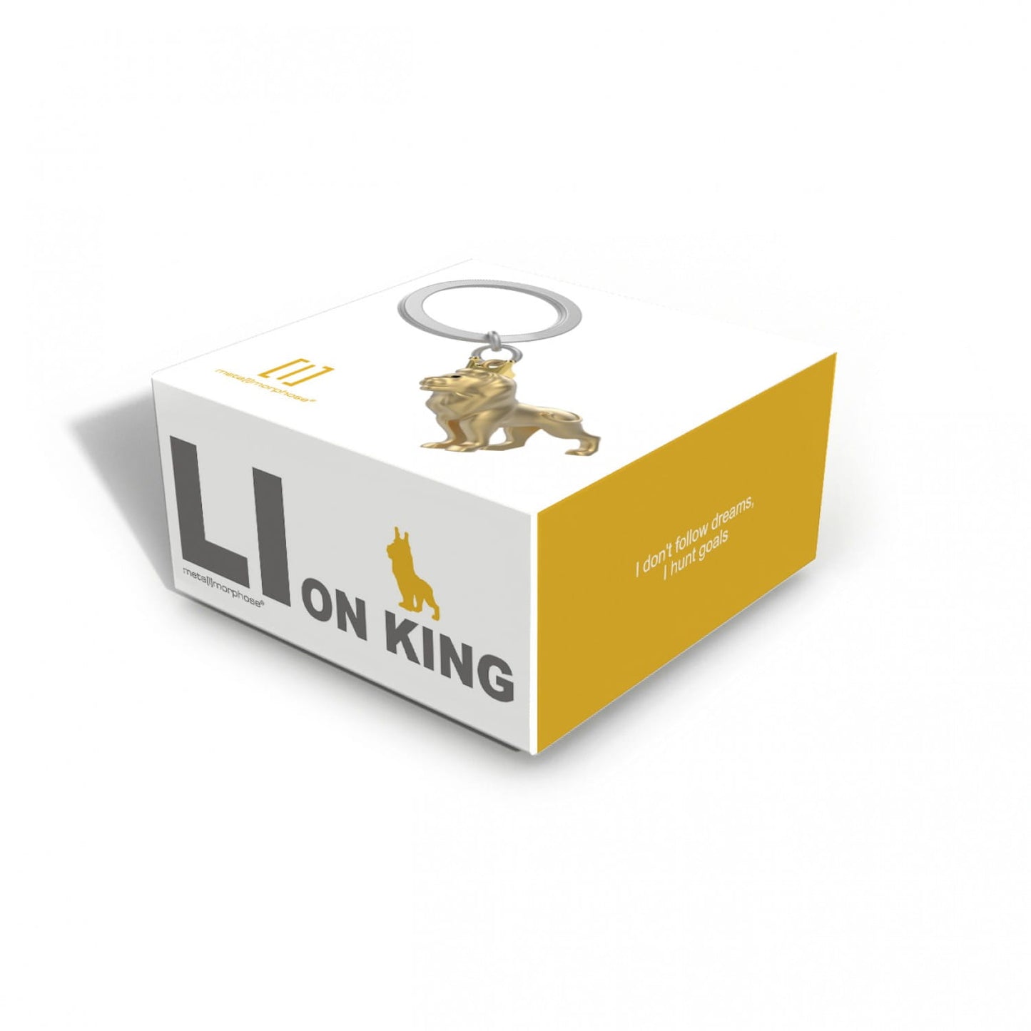 Gold Lion Keyring