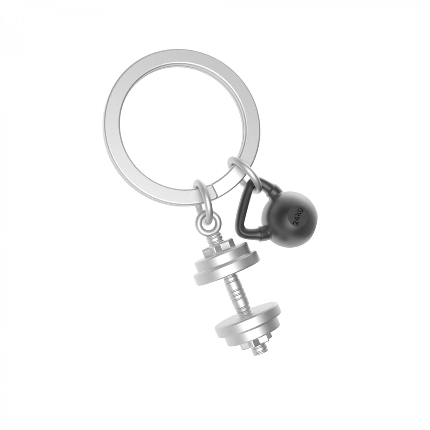 Gym Weights Keyring